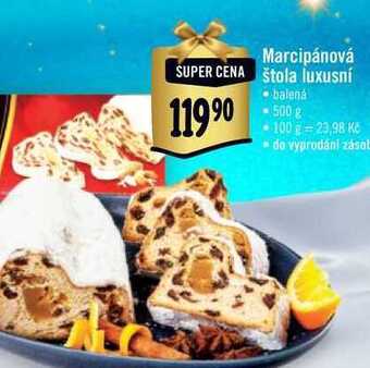 Albert Marcipánová štola luxusní 500 g nabídka