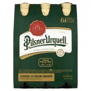 Albert Pilsner urquell pivo ležák světlý 6 x 330ml nabídka