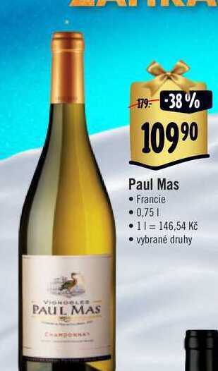 Albert Paul mas 0,75 l nabídka