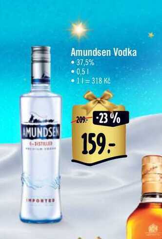 Albert Amundsen vodka 0,5 l nabídka