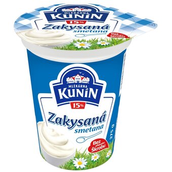 Rohlik.cz Mlékárna kunín zakysaná smetana krémovitá 15% nabídka