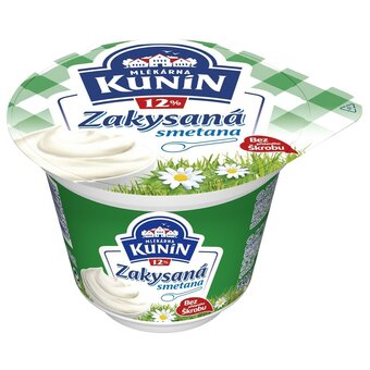 Rohlik.cz Mlékárna kunín zakysaná smetana 12% nabídka