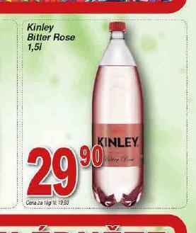 Lidl Kinley tonic nabídka