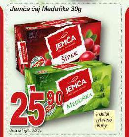 Lidl Jemča čaj nabídka