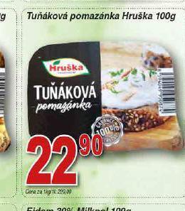 Lidl Tuňáková pomazánka nabídka