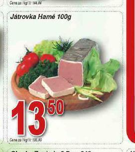 Lidl Játrovka hamé nabídka
