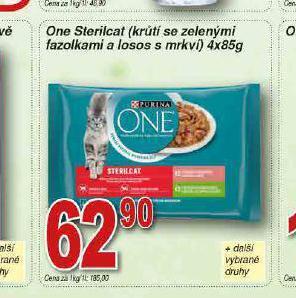 Lidl Purina one sterilcat nabídka