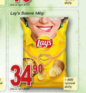 Lidl Lay's chipsy nabídka