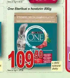 Lidl Purina one sterilcat nabídka
