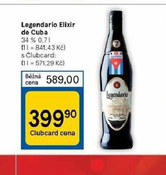 Tesco Legendario elixír de cuba nabídka