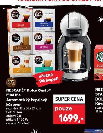 Kaufland Nescafé dolce gusto nabídka