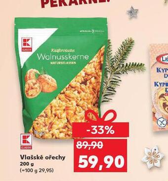 Kaufland Vlašské ořechy nabídka