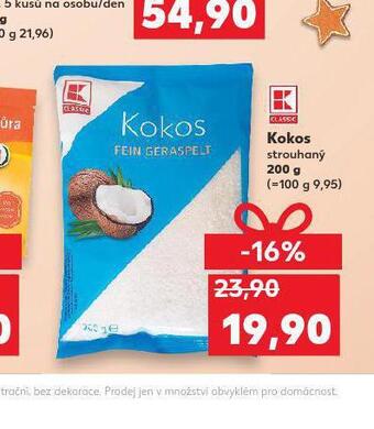 Kaufland Kokos strouhaný nabídka