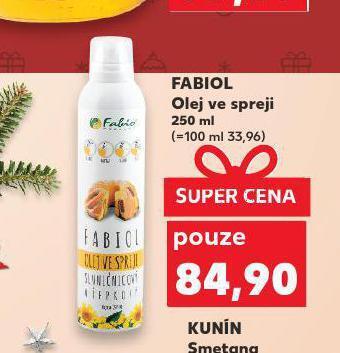 Fabiol olej ve spreji