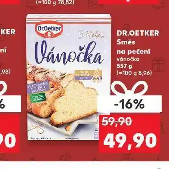 Kaufland Dr. oetker směs na pečení vánočka nabídka