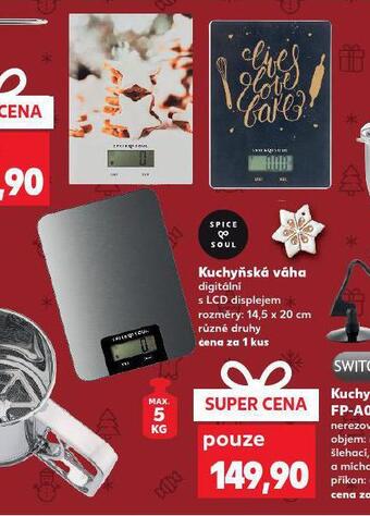 Kaufland Kuchyňská váha nabídka