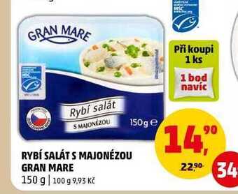 Penny Market Rybí salát s majonézou gran mare, 150 g nabídka