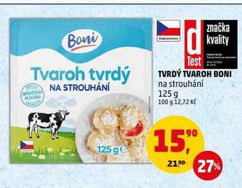 Penny Market Tvrdý tvaroh boni, 125 g nabídka