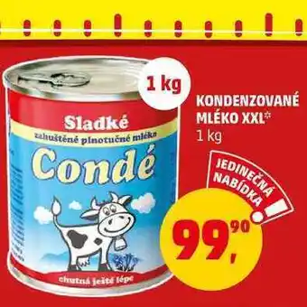 Penny Market Kondenzované mléko xxl, 1 kg nabídka