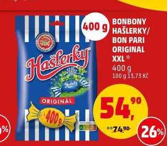 Penny Market Bonbony hašlerky xxl, 400 g nabídka
