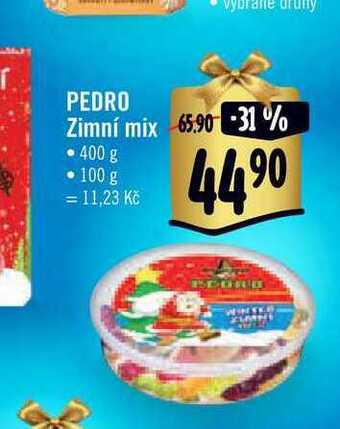 Albert Pedro zimní mix 400 g nabídka
