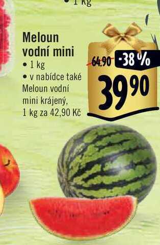 Albert Meloun vodní mini 1 kg nabídka