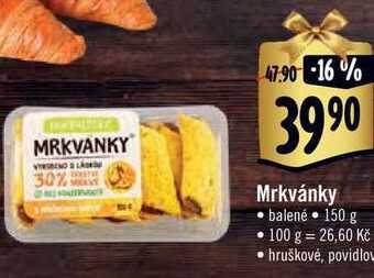 Albert Mrkvánky balené 150 g nabídka