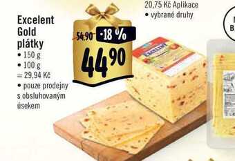 Albert Excelent gold plátky • 150 g nabídka