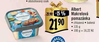 Albert Albert makrelová pomazánka 135 g nabídka