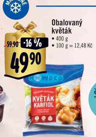 Albert Obalovaný květák • 400 g nabídka