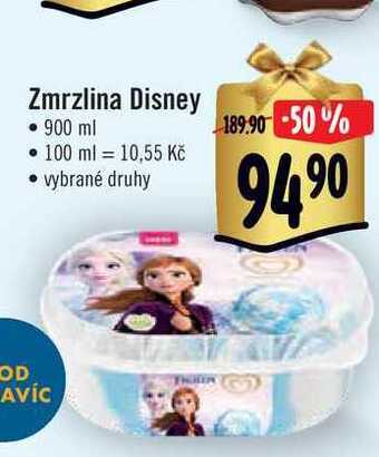 Albert Zmrzlina disney • 900 ml nabídka