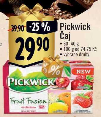 Albert Pickwick čaj 30-40 g nabídka