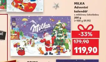 Kaufland Milka adventní kalendář nabídka