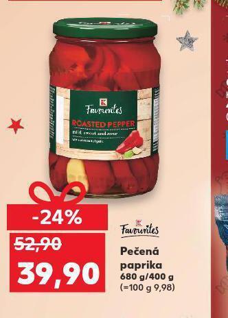 Kaufland Pečená paprika nabídka