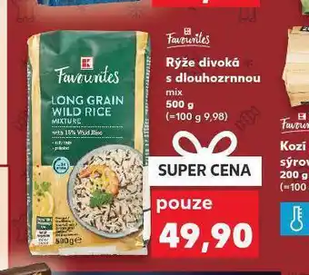 Kaufland Rýže divoká s dlouhozrnnou nabídka