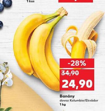 Kaufland Banány nabídka