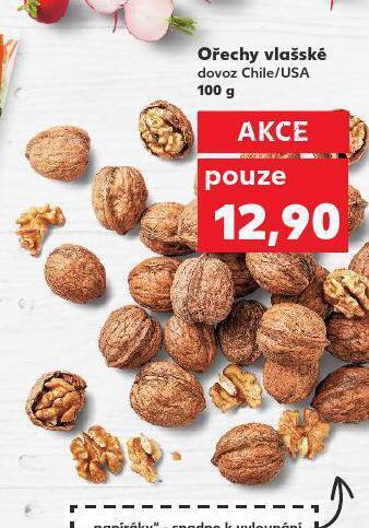 Kaufland Ořechy vlašské nabídka