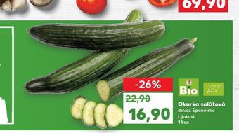 Kaufland Okurka salátová nabídka