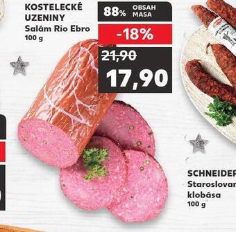 Kaufland Salám rio ebro nabídka