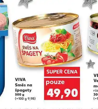 Kaufland Viva směs na špageta nabídka