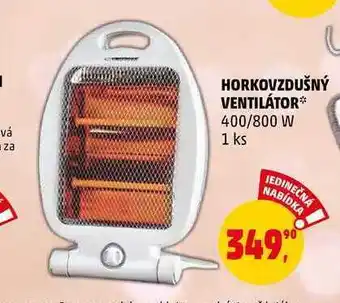 Penny Market Horkovzdušný ventilátor, 1 ks nabídka