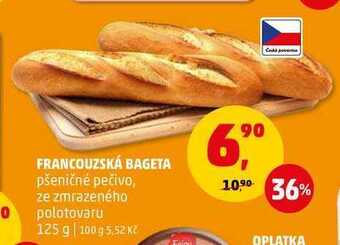 Penny Market Francouzská bageta, 125 g nabídka