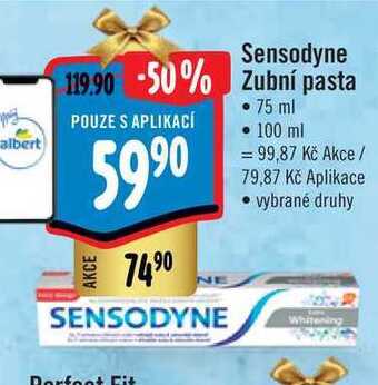 Albert Sensodyne zubní pasta • 75 ml nabídka
