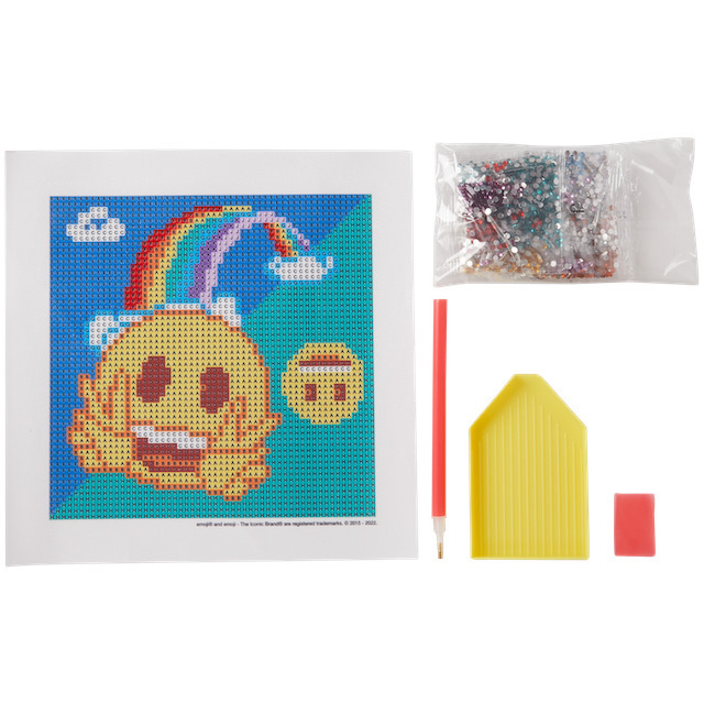 Action Vytvořte si vlastní diamantový obraz emoji nabídka