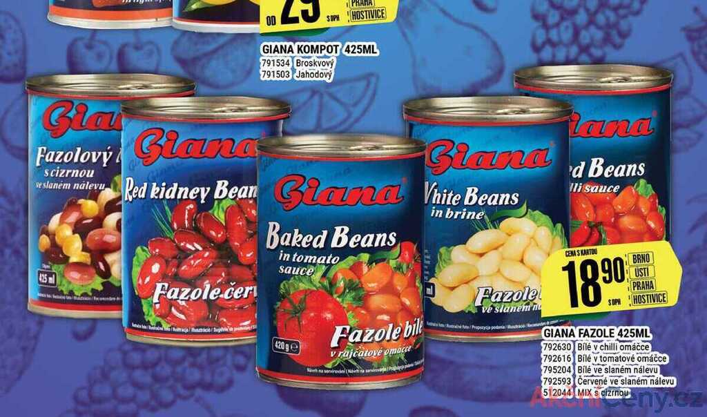 Tamda Foods Giana fazole 425ml nabídka