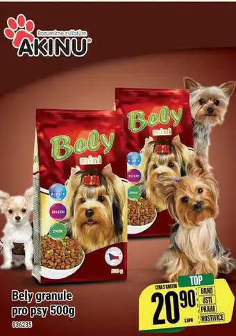Bely granule pro psy 500g