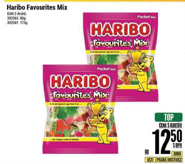 Tamda Foods Haribo favourites mix nabídka