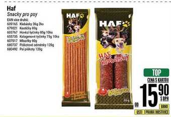 Tamda Foods Haf snacky pro psy nabídka