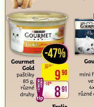 Teta Gourmet gold paštika pro kočky nabídka