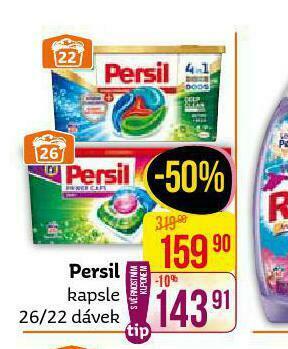 Teta Persil kapsle nabídka